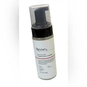 REVIVE RX Nacinamide Foaming Facial Cleanser - Black and White